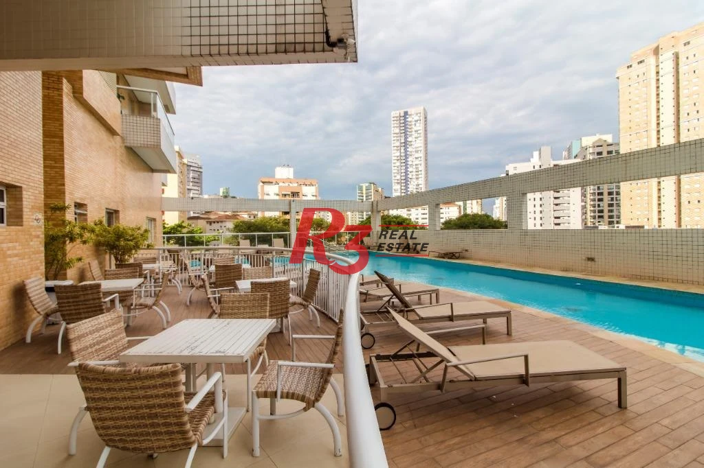 Apartamento à venda, 109 m² por R$ 1.542.000,00 - Gonzaga - Santos/SP