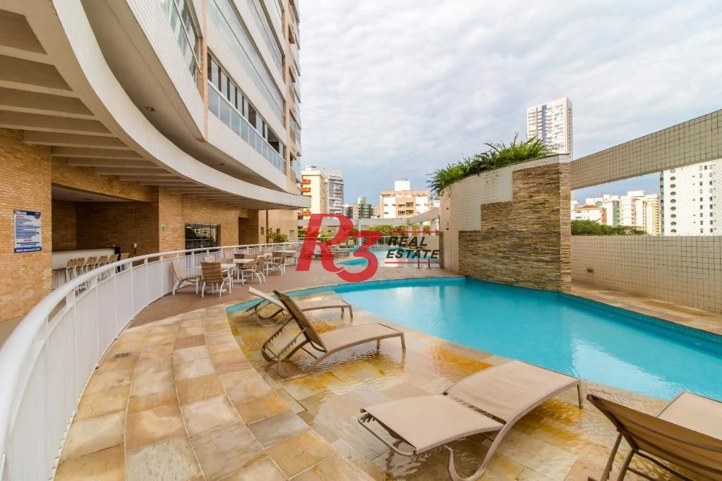 Apartamento à venda, 109 m² por R$ 1.542.000,00 - Gonzaga - Santos/SP