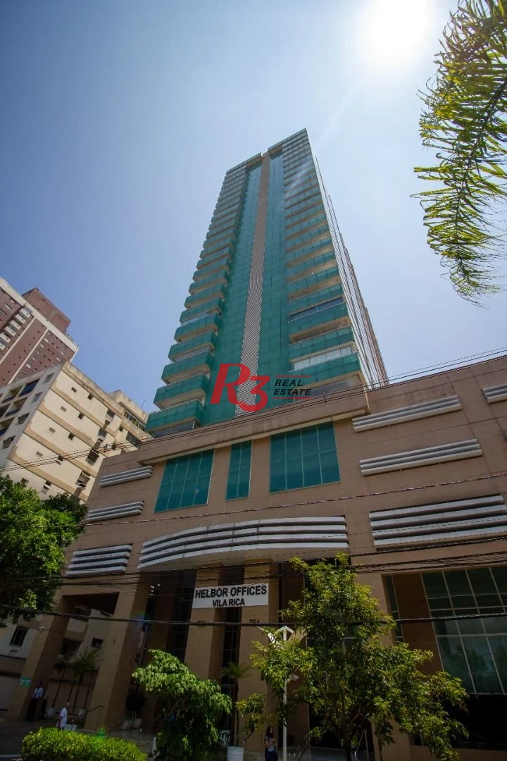 Sala, 44 m² - venda por R$ 550.000,00 ou aluguel por R$ 5.000,00/mês - Boqueirão - Santos/SP
