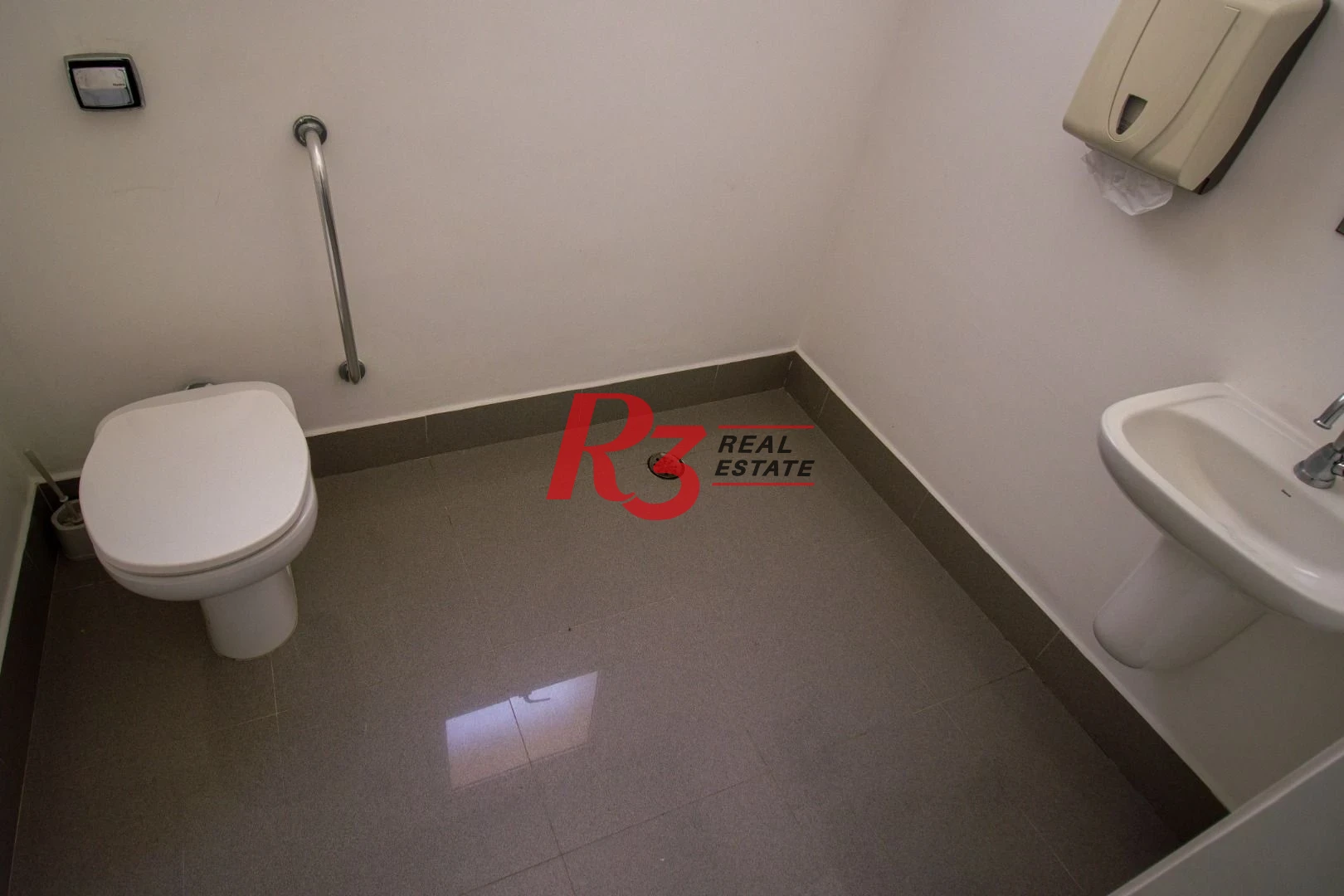 Sala, 44 m² - venda por R$ 550.000,00 ou aluguel por R$ 5.000,00/mês - Boqueirão - Santos/SP