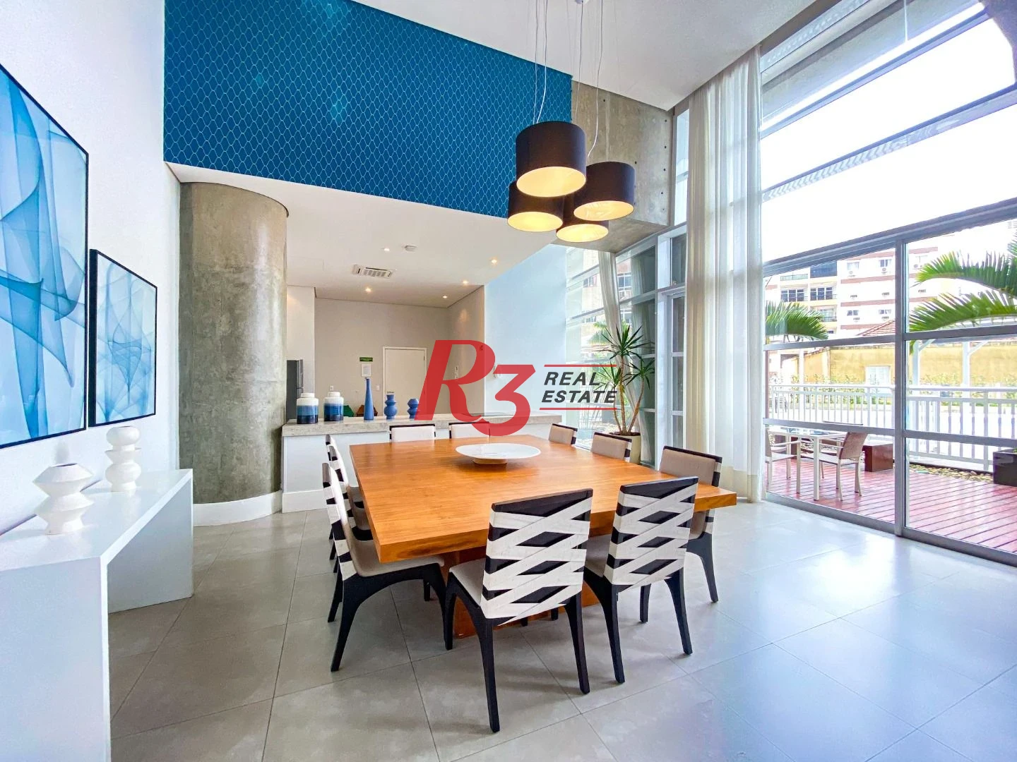 Apartamento com 1 dormitório para alugar, 60 m² por R$ 5.500,00/mês - Pompéia - Santos/SP
