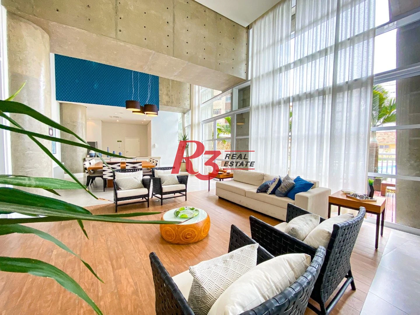 Apartamento com 1 dormitório para alugar, 60 m² por R$ 5.500,00/mês - Pompéia - Santos/SP