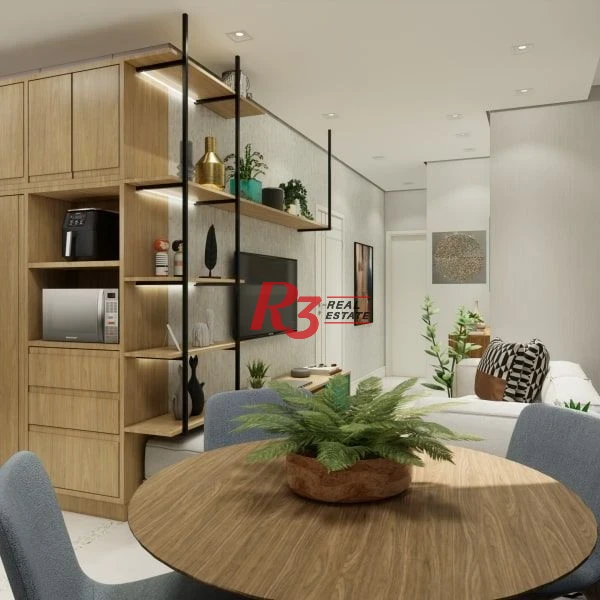 Apartamento à venda, 76 m² por R$ 970.530,00 - Ponta da Praia - Santos/SP