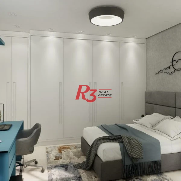 Apartamento à venda, 76 m² por R$ 970.530,00 - Ponta da Praia - Santos/SP