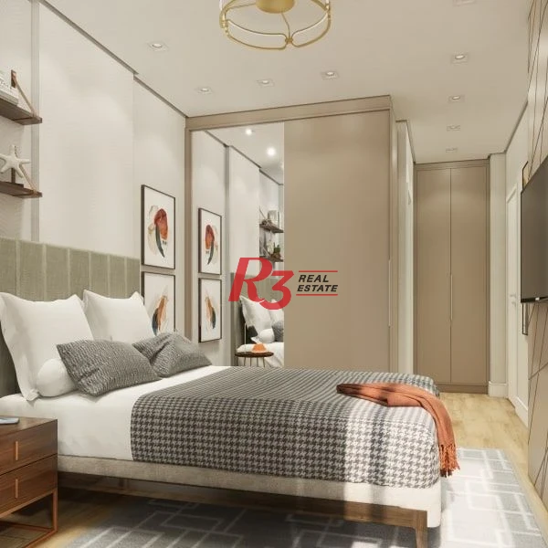 Apartamento à venda, 76 m² por R$ 970.530,00 - Ponta da Praia - Santos/SP