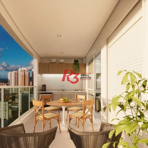 Apartamento à venda, 76 m² por R$ 970.530,00 - Ponta da Praia - Santos/SP