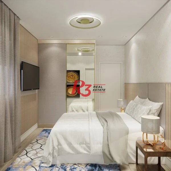 Apartamento à venda, 76 m² por R$ 970.530,00 - Ponta da Praia - Santos/SP