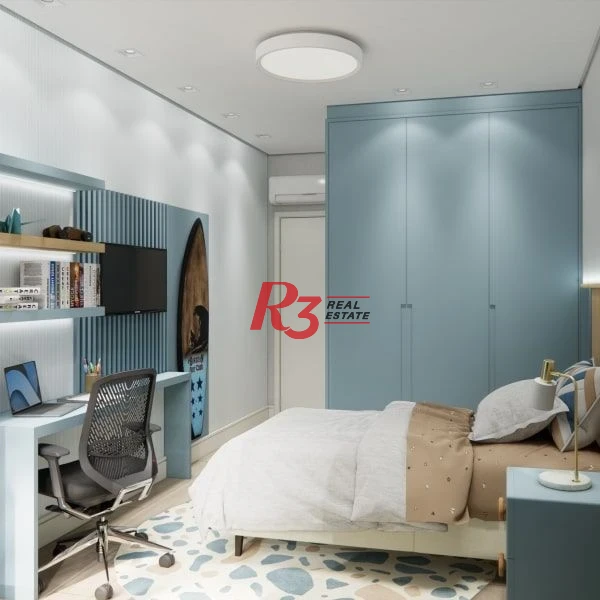 Apartamento à venda, 76 m² por R$ 970.530,00 - Ponta da Praia - Santos/SP