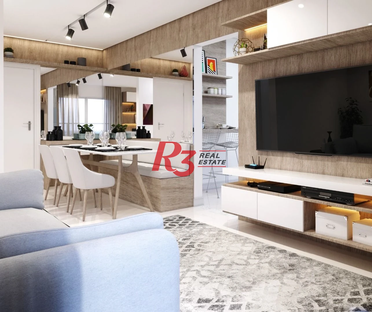 Apartamento à venda, 74 m² por R$ 780.000,00 - Vila Matias - Santos/SP