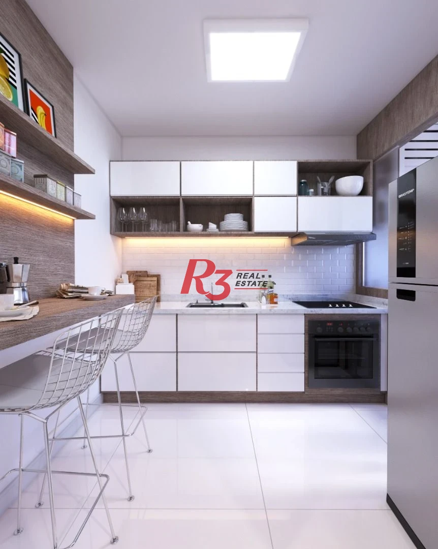Apartamento à venda, 74 m² por R$ 780.000,00 - Vila Matias - Santos/SP