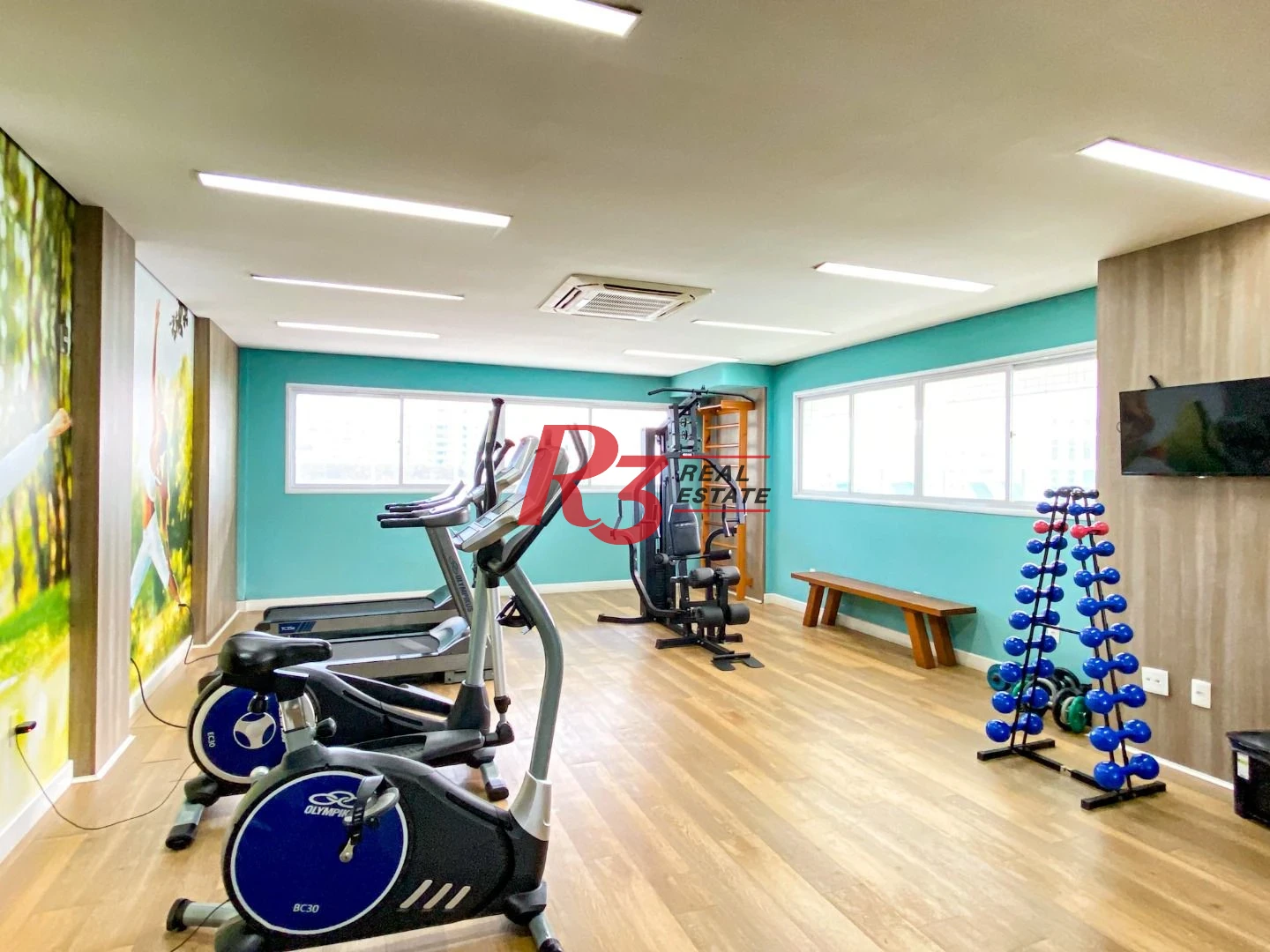 Venda apartamento com 3 dormitórios à venda, 207 m² por R$ 2.390.000 - Pompéia - Santos/SP