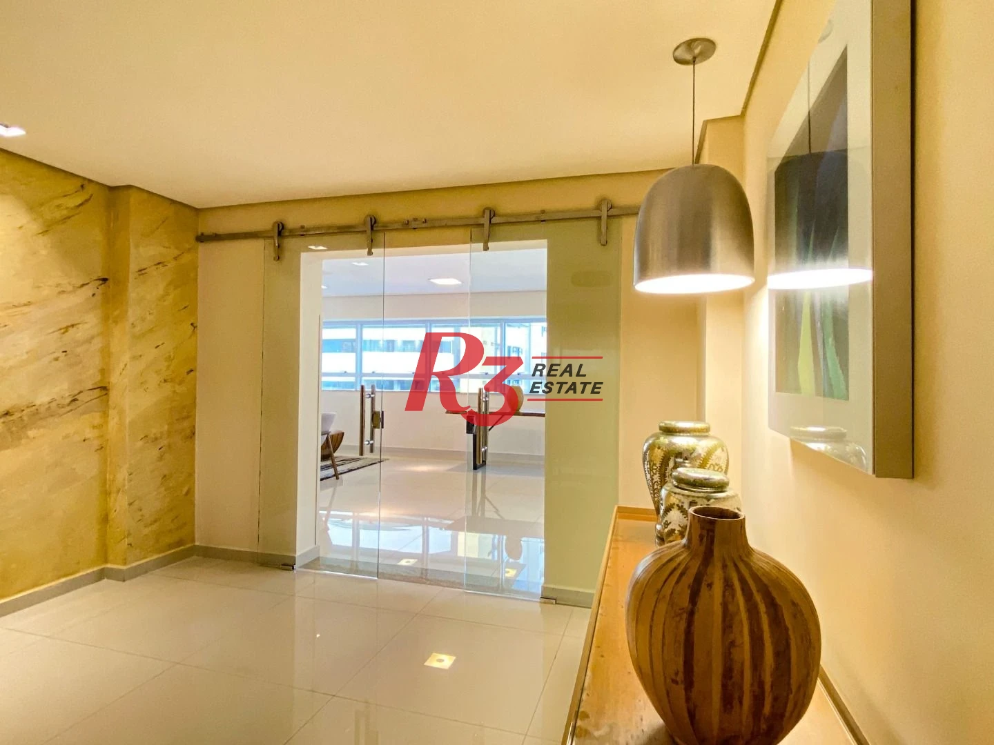 Venda apartamento com 3 dormitórios à venda, 207 m² por R$ 2.390.000 - Pompéia - Santos/SP