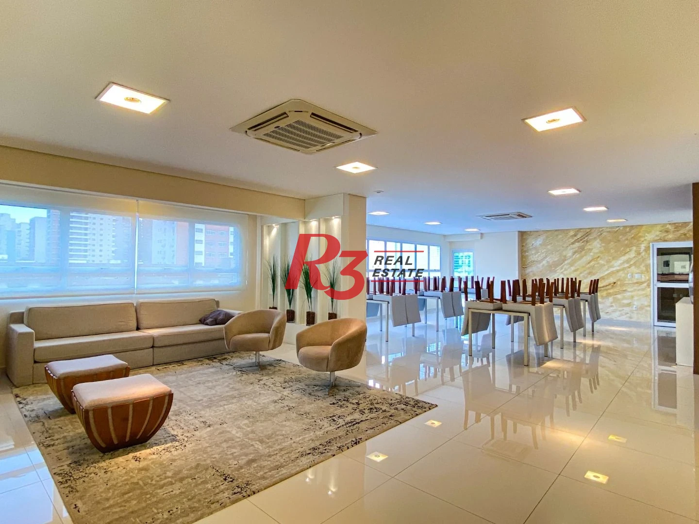 Venda apartamento com 3 dormitórios à venda, 207 m² por R$ 2.390.000 - Pompéia - Santos/SP