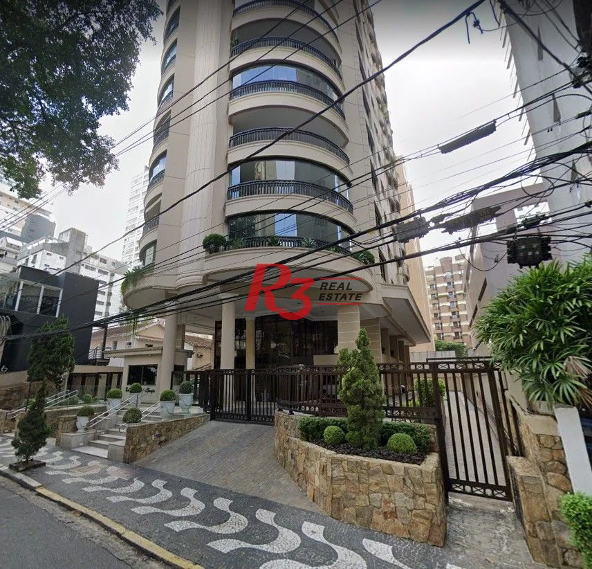 Cobertura com 4 suítes à venda na Vila Rica, 440 m² por R$ 8.000.000 - Santos/SP