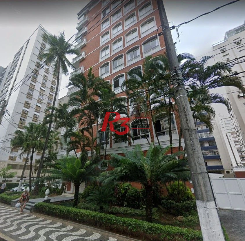 Apartamento com 4 dormitórios à venda, 429 m² por R$ 4.290.000,00 - Gonzaga - Santos/SP
