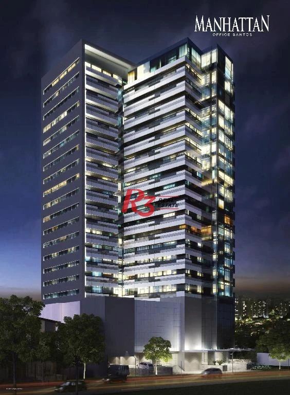 Sala para alugar, 161 m² por R$ 18.336,54/mês - Vila Belmiro - Santos/SP