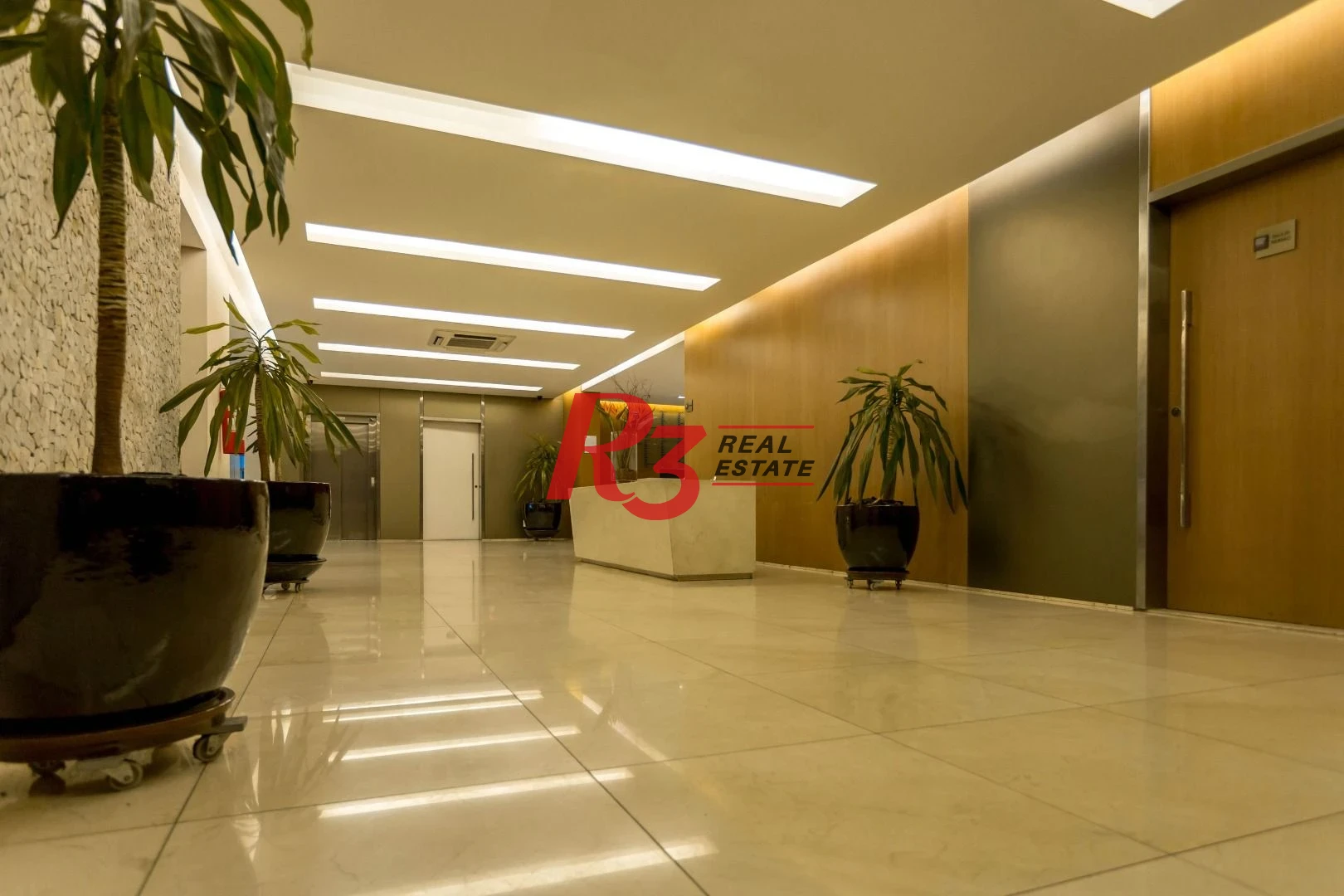 Sala para alugar, 43 m² por R$ 3.000,00/mês - Valongo - Santos/SP
