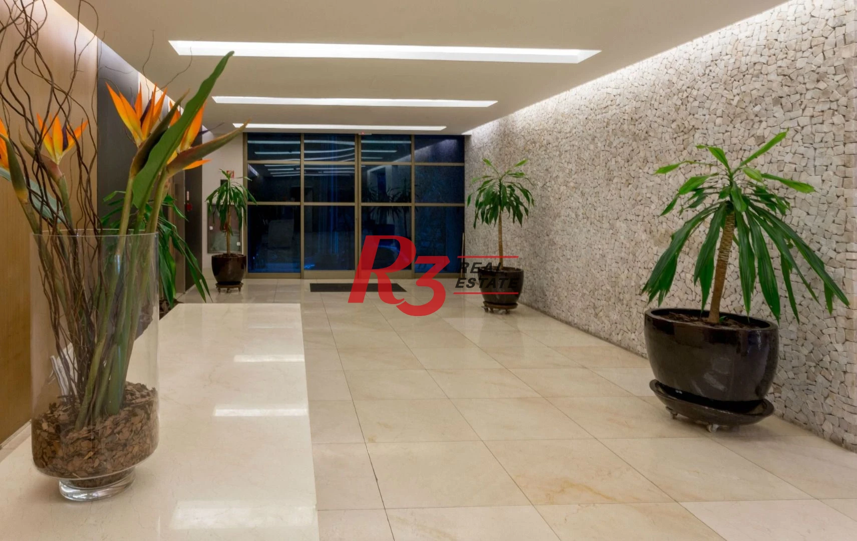 Sala para alugar, 43 m² por R$ 3.000,00/mês - Valongo - Santos/SP