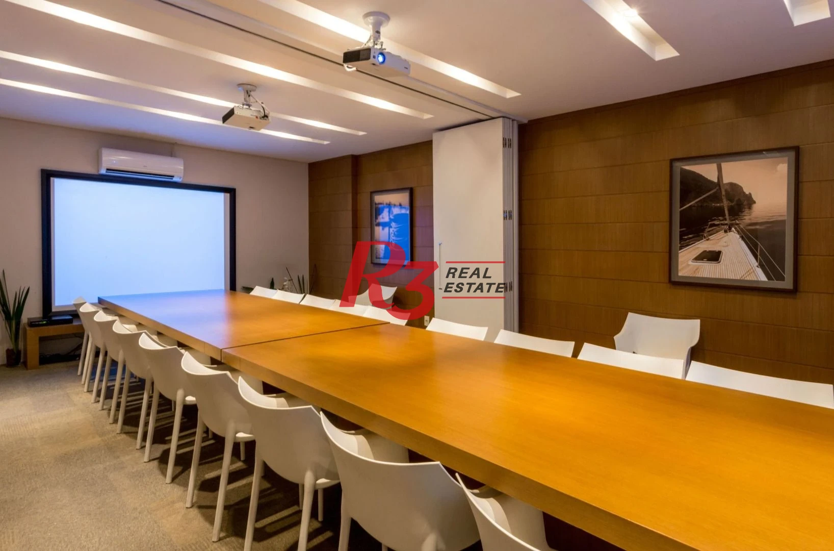 Sala para alugar, 43 m² por R$ 3.000,00/mês - Valongo - Santos/SP