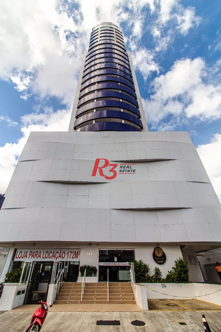 Sala para alugar, 37 m² por R$ 3.900,00/mês - Ponta da Praia - Santos/SP