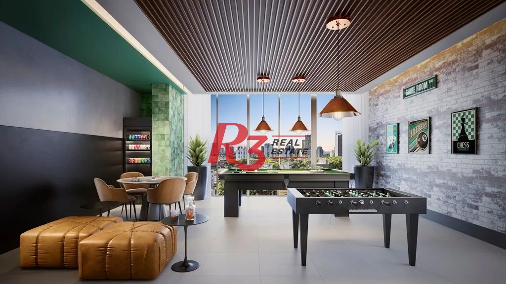 Apartamento com 1 dormitório à venda, 58 m² por R$ 660.000,00 - Ponta da Praia - Santos/SP
