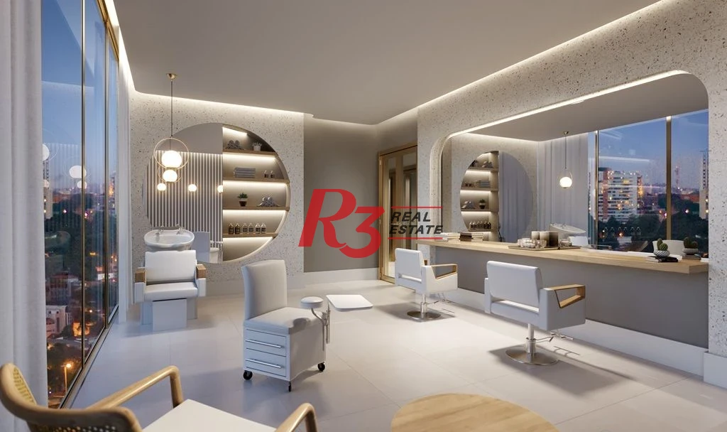 Apartamento com 1 dormitório à venda, 58 m² por R$ 660.000,00 - Ponta da Praia - Santos/SP