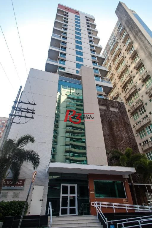 Apartamento Duplex com 2 dormitórios, 2 suítes,  Gonzaga - Santos/SP