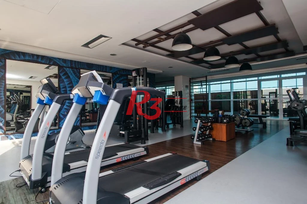 Apartamento Duplex com 2 dormitórios, 2 suítes,  Gonzaga - Santos/SP