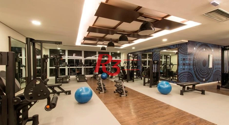 Apartamento Duplex com 2 dormitórios, 2 suítes,  Gonzaga - Santos/SP