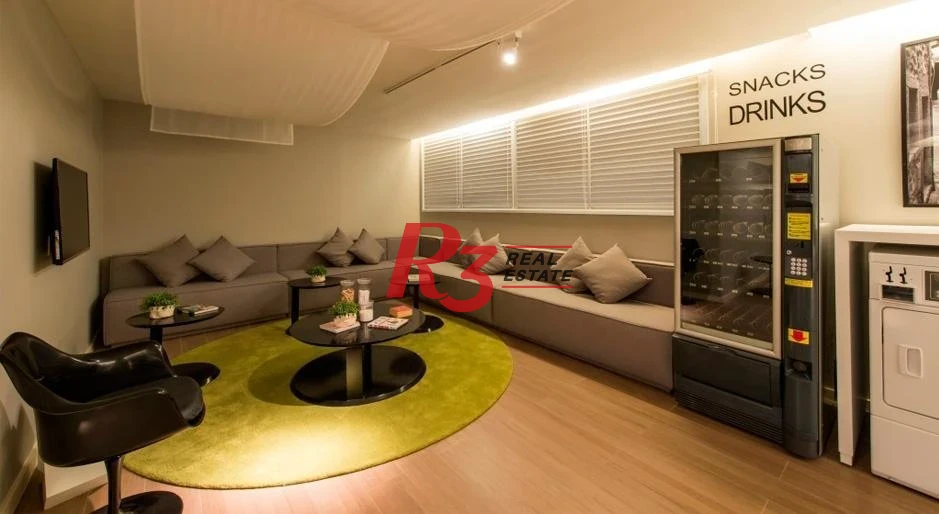 Apartamento Duplex com 2 dormitórios, 2 suítes,  Gonzaga - Santos/SP