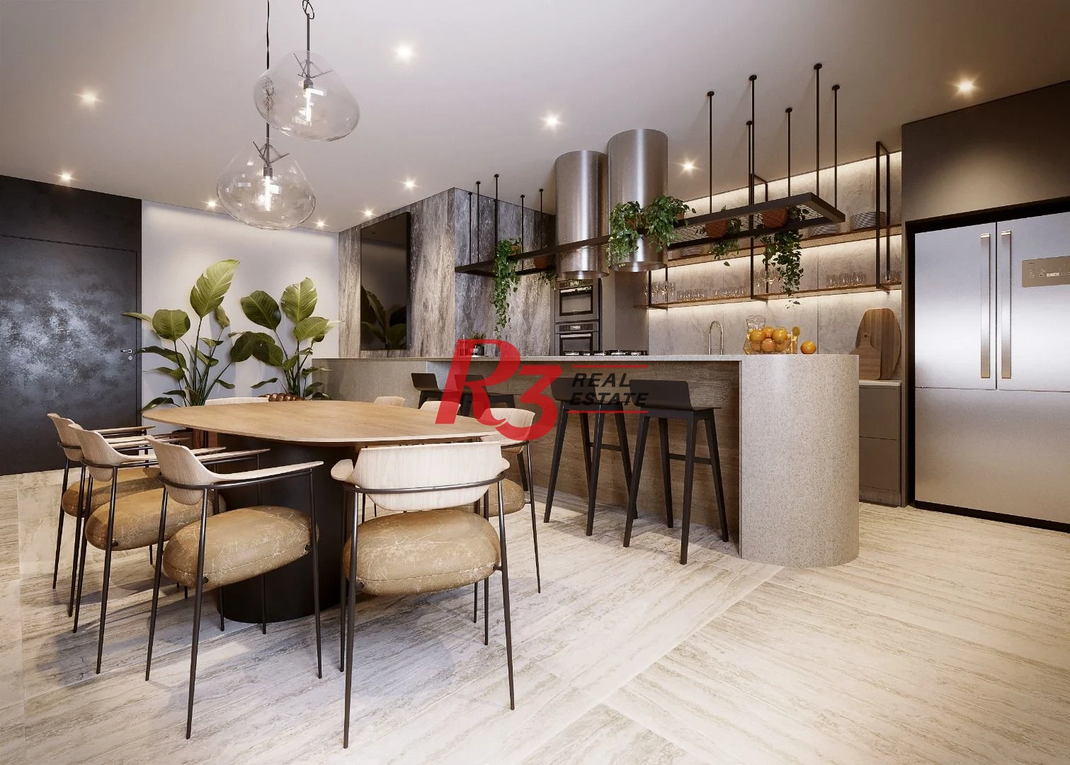 Apartamento à venda, 128 m² por R$ 2.300.000,00 - Ponta da Praia - Santos/SP