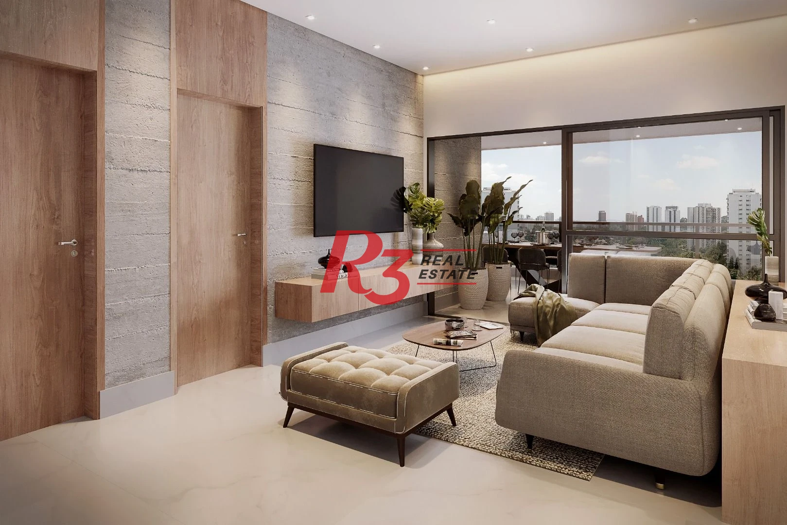 Apartamento à venda, 128 m² por R$ 2.300.000,00 - Ponta da Praia - Santos/SP