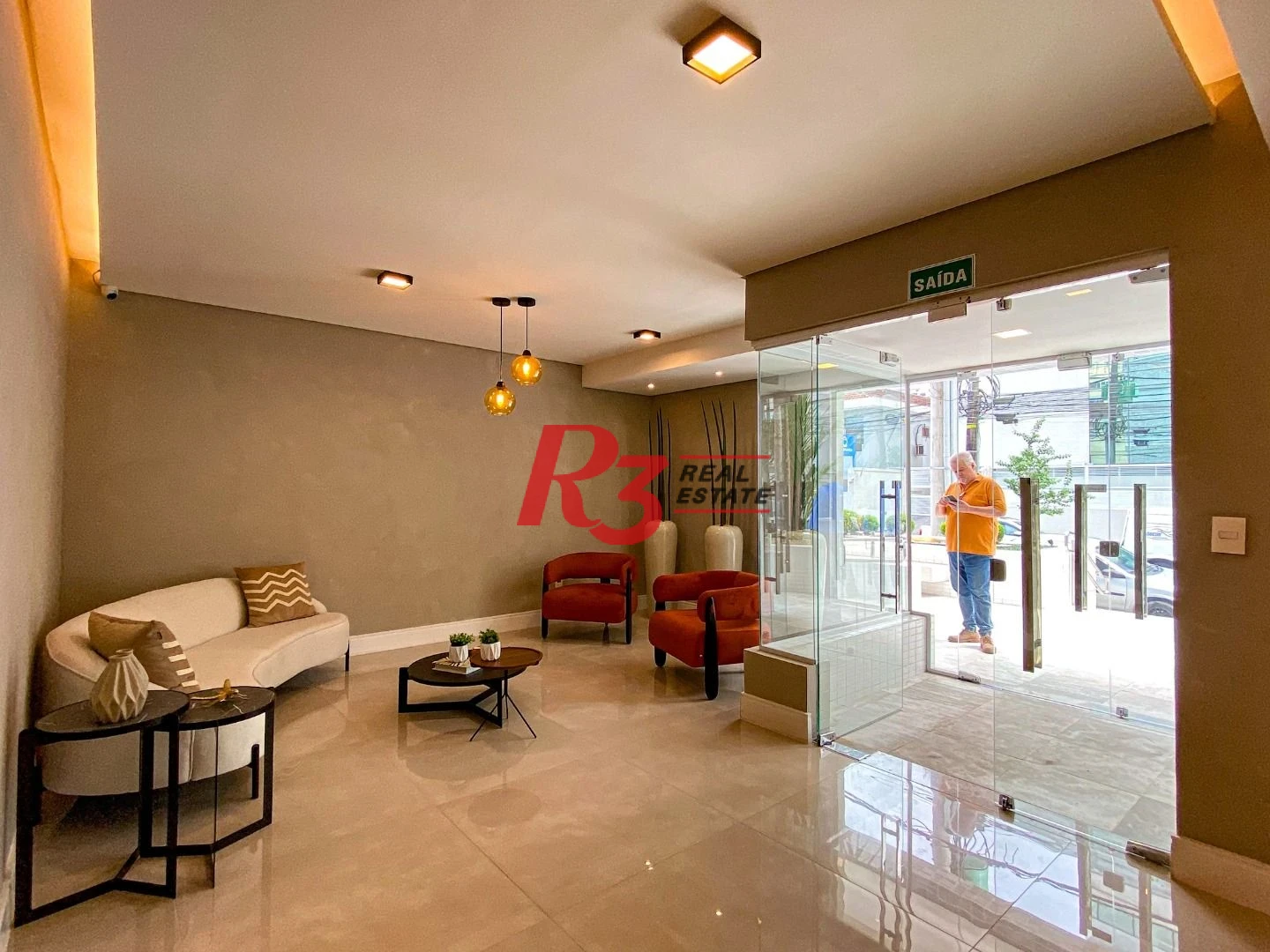 Apartamento com 2 dormitórios para alugar, 65 m² por R$ 6.300/mês - Vila Rica - Santos/SP