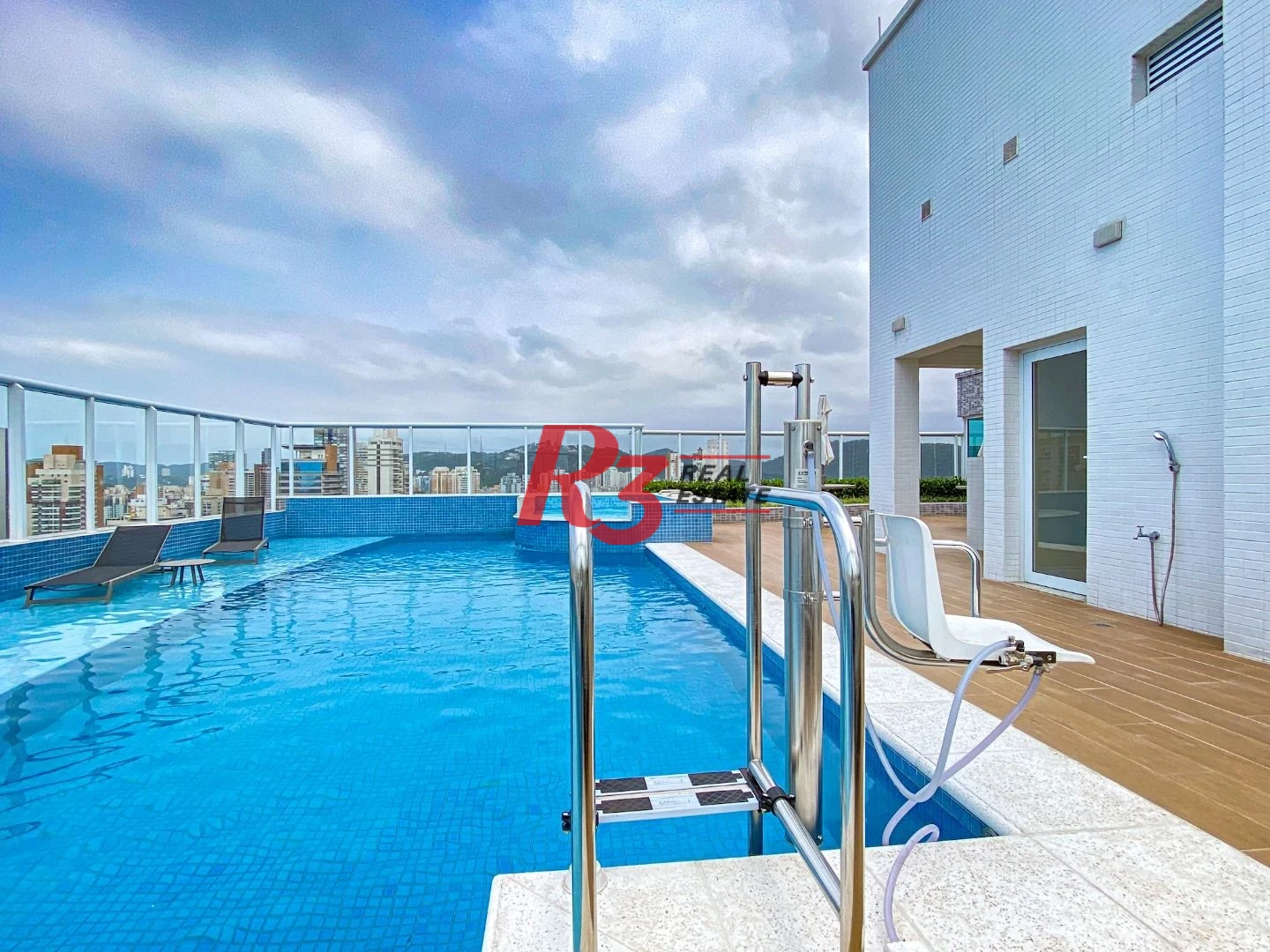 Apartamento com 2 dormitórios para alugar, 65 m² por R$ 6.300/mês - Vila Rica - Santos/SP