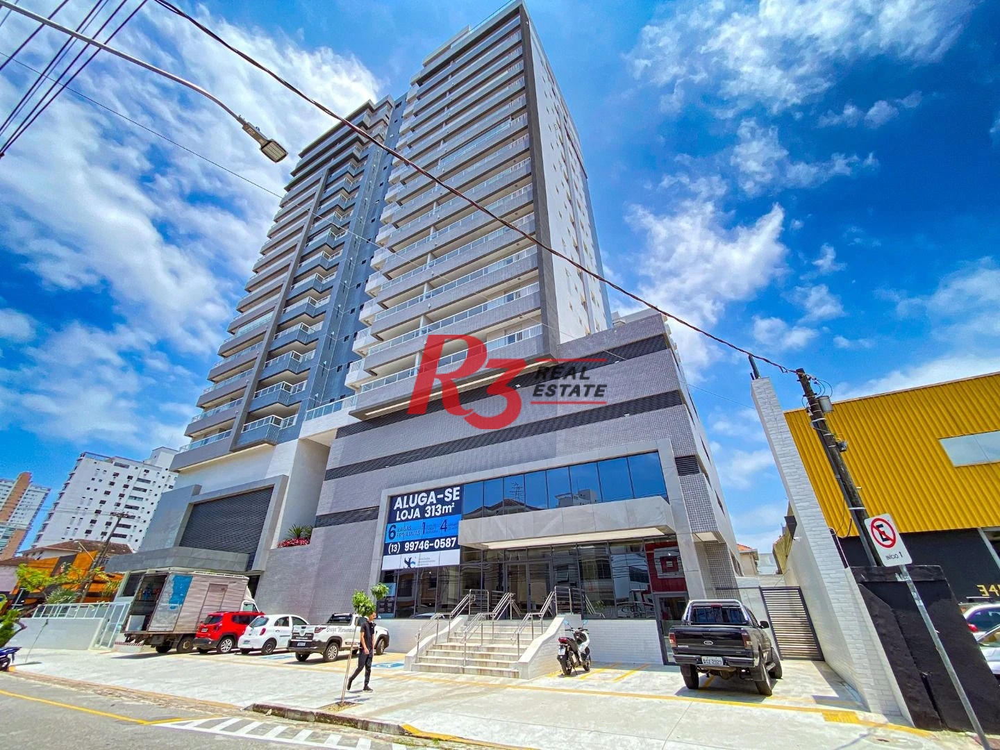 Apartamento com 2 dormitórios para alugar, 74 m² por R$ 5.003,00/mês - Boqueirão - Santos/SP
