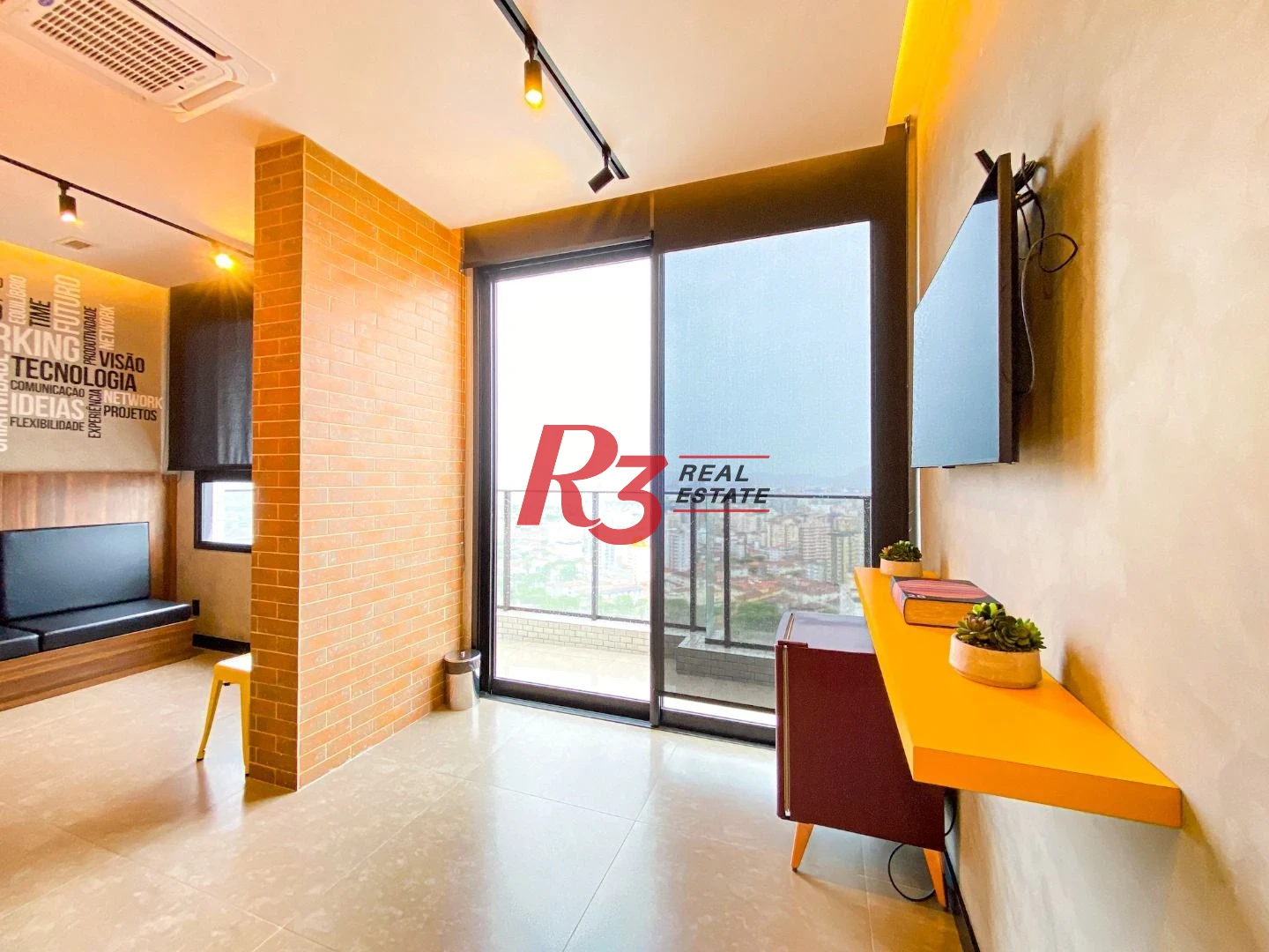 Apartamento com 1 dormitório para alugar, 54 m² por R$ 6.000,02/mês - Boqueirão - Santos/SP