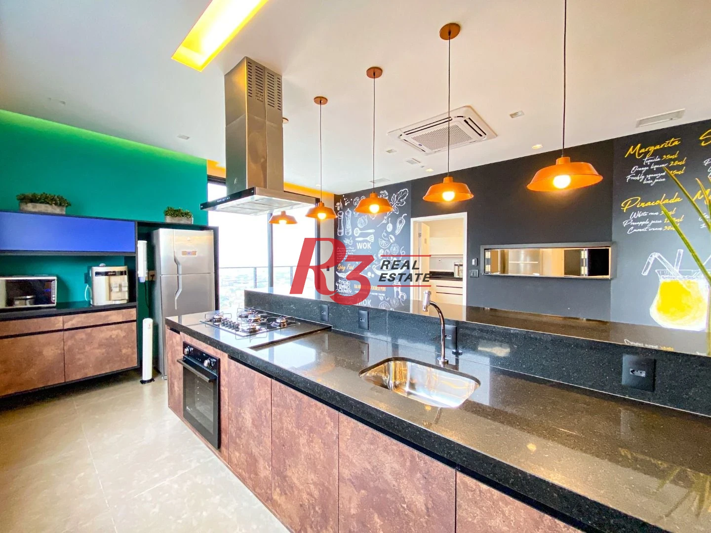 Apartamento com 1 dormitório para alugar, 54 m² por R$ 6.000,02/mês - Boqueirão - Santos/SP
