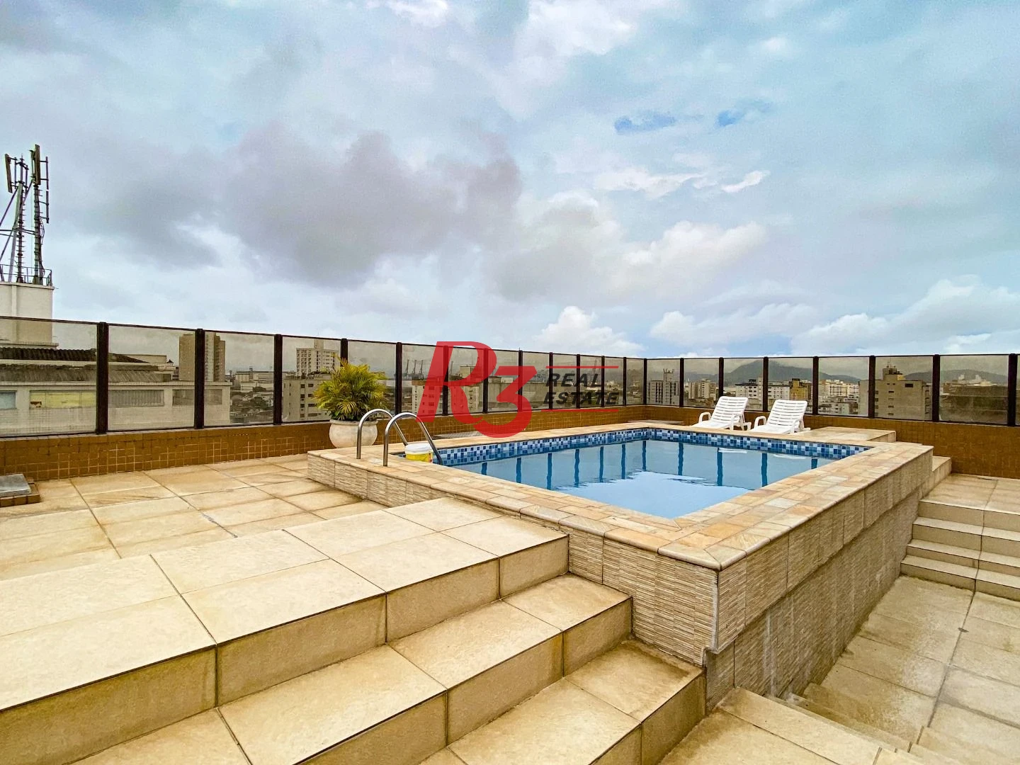 Apartamento para alugar, 55 m² por R$ 3.000,00/mês - Boqueirão - Santos/SP