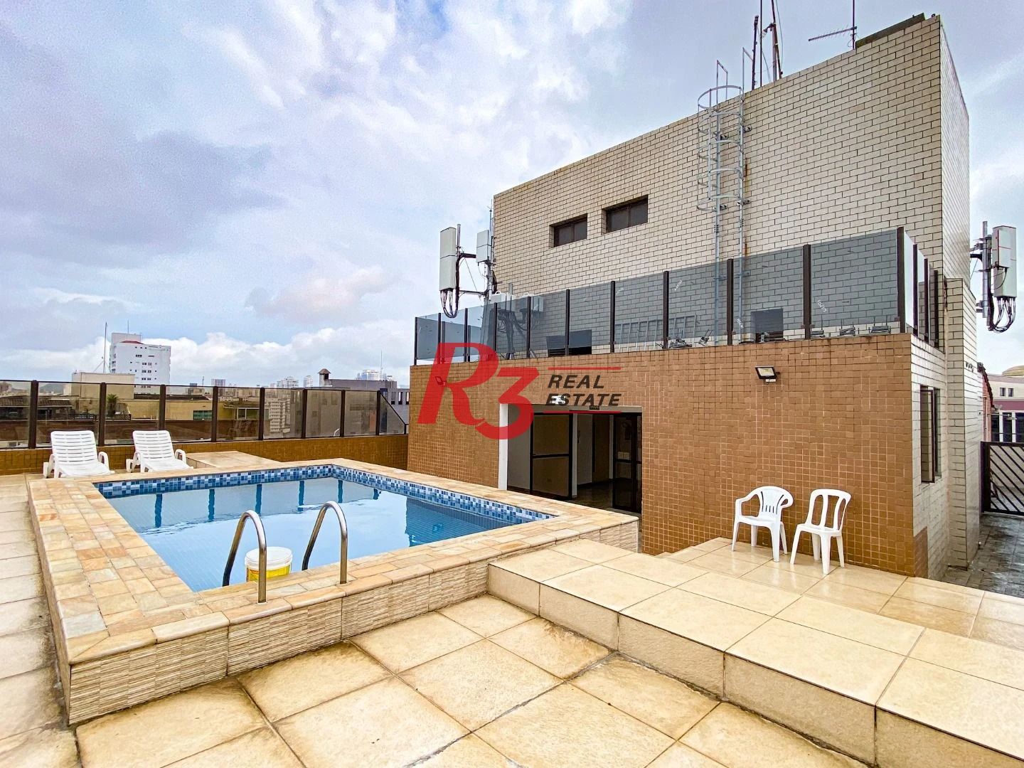 Apartamento para alugar, 55 m² por R$ 3.000,00/mês - Boqueirão - Santos/SP