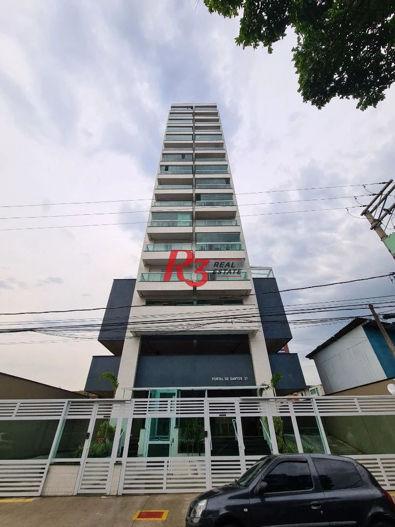 Apartamento com 2 dormitórios à venda, 74 m² por R$ 650.000,00 - Campo Grande - Santos/SP