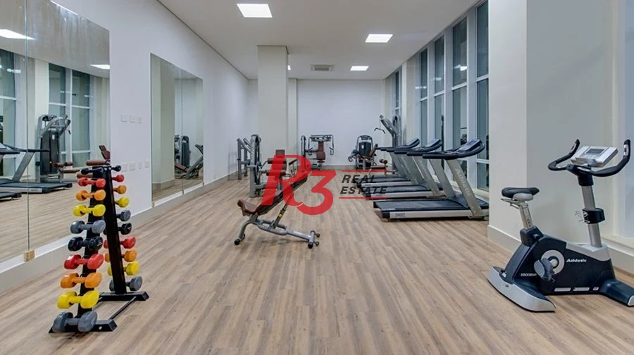 Apartamento com 3 dormitórios para alugar, 165 m² por R$ 21.800,00/mês - Ponta da Praia - Santos/SP