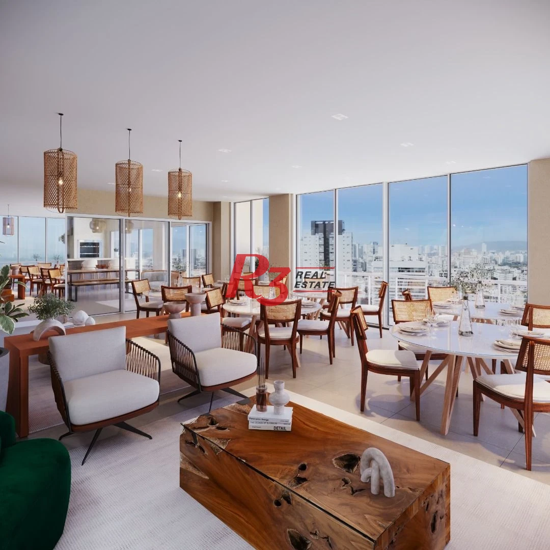 Apartamento BALI com 3 dormitórios à venda, 158 m² por R$ 2.030.000 - Embaré - Santos/SP