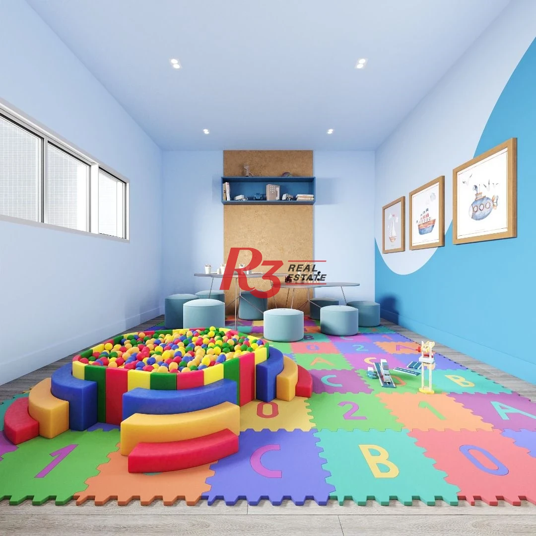 Apartamento BALI com 3 dormitórios à venda, 158 m² por R$ 2.030.000 - Embaré - Santos/SP