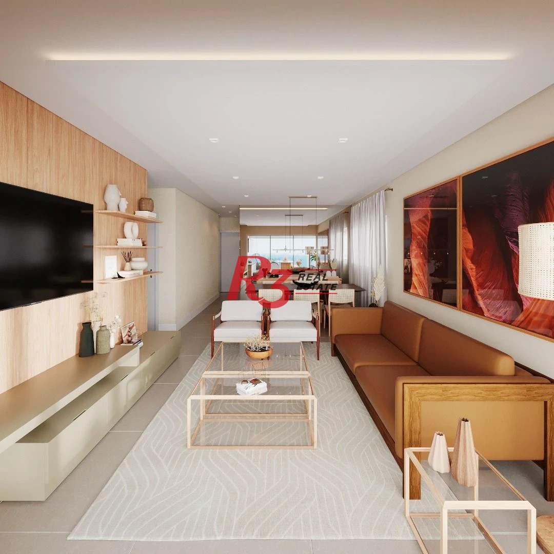 Apartamento BALI com 3 dormitórios à venda, 158 m² por R$ 2.030.000 - Embaré - Santos/SP