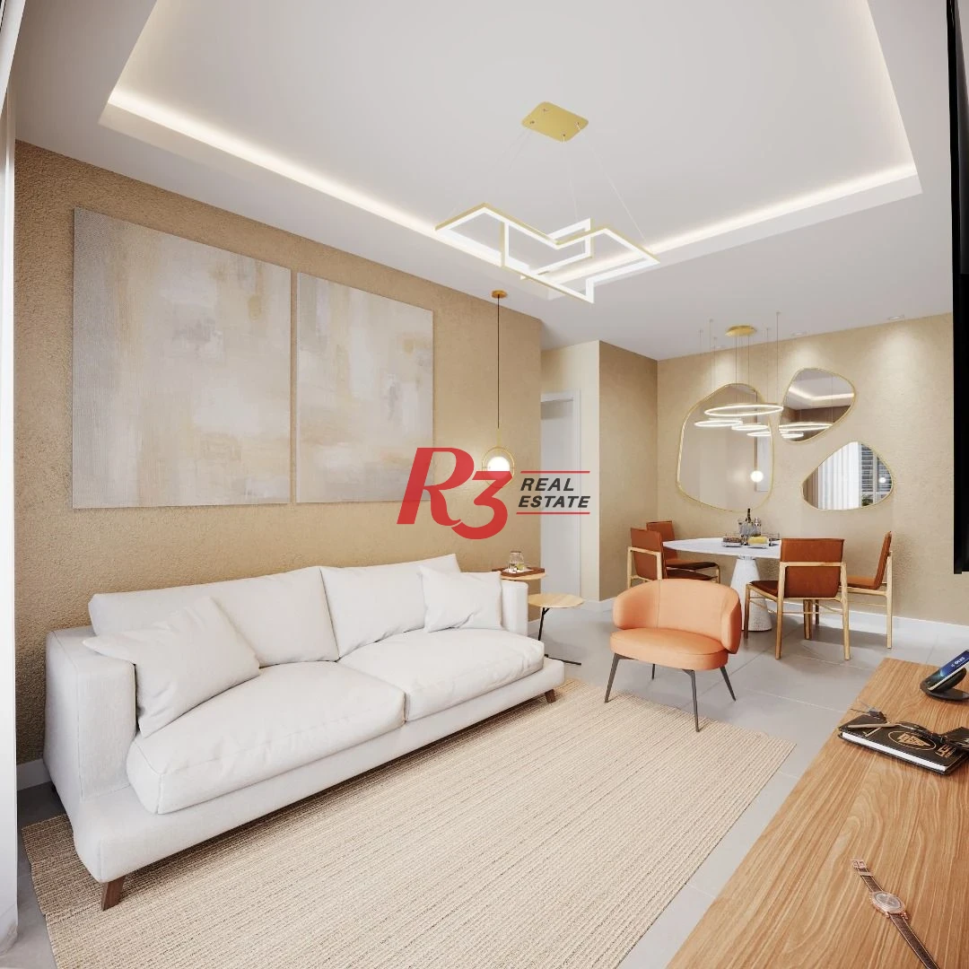 Apartamento BALI com 3 dormitórios à venda, 158 m² por R$ 2.030.000 - Embaré - Santos/SP