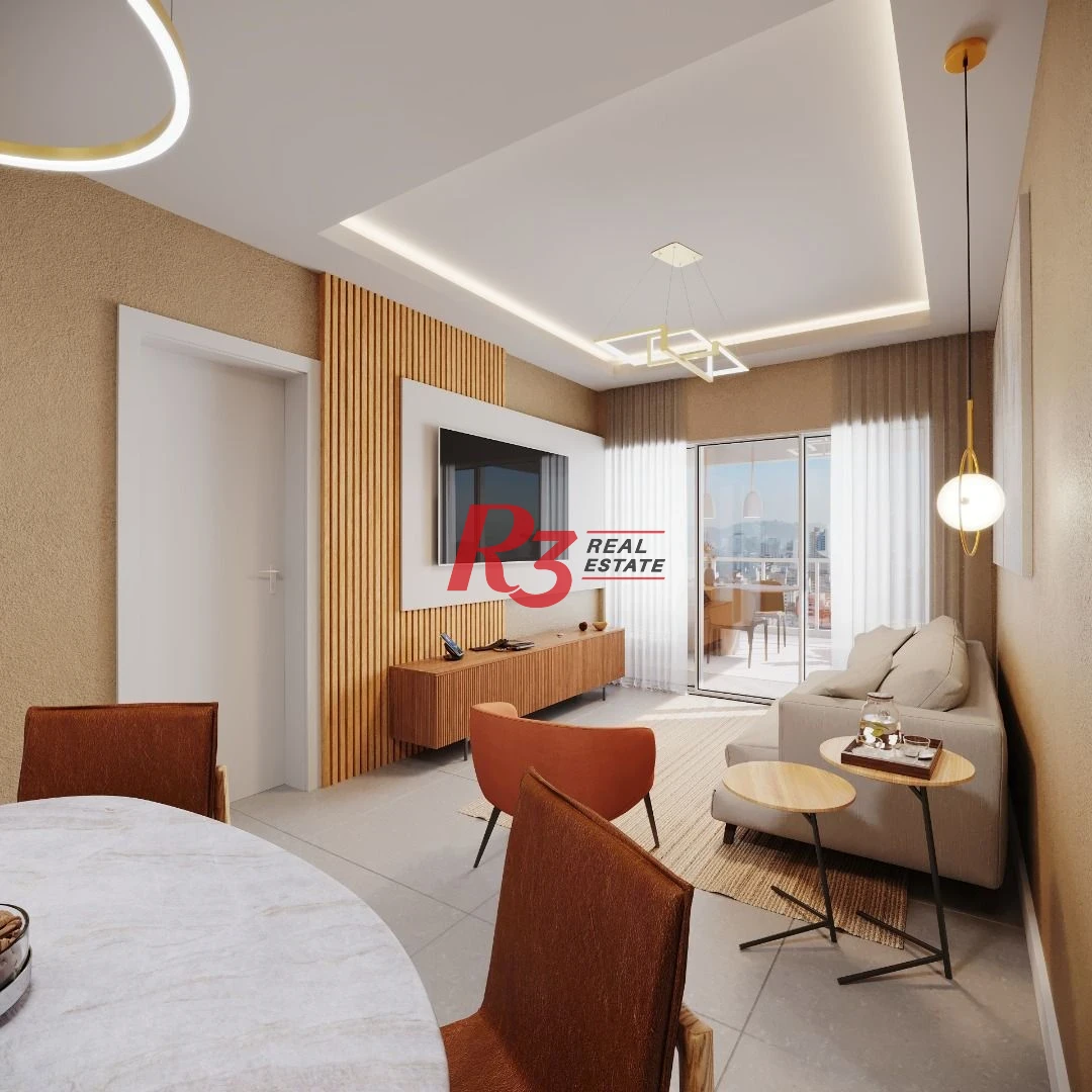 Apartamento BALI com 3 dormitórios à venda, 158 m² por R$ 2.030.000 - Embaré - Santos/SP