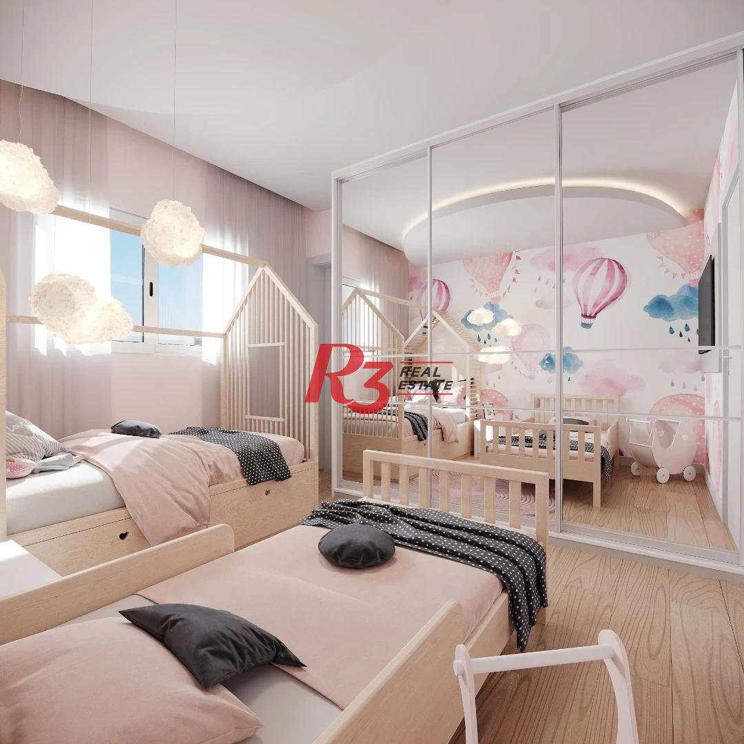 Apartamento BALI com 3 dormitórios à venda, 158 m² por R$ 2.030.000 - Embaré - Santos/SP