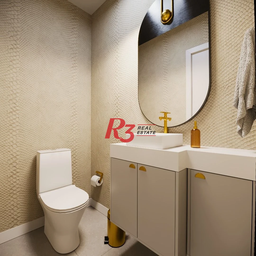 Apartamento BALI com 3 dormitórios à venda, 158 m² por R$ 2.030.000 - Embaré - Santos/SP