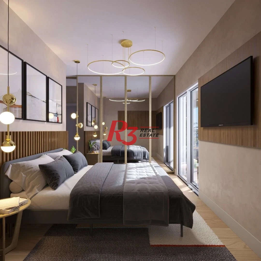 Apartamento BALI com 3 dormitórios à venda, 158 m² por R$ 2.030.000 - Embaré - Santos/SP