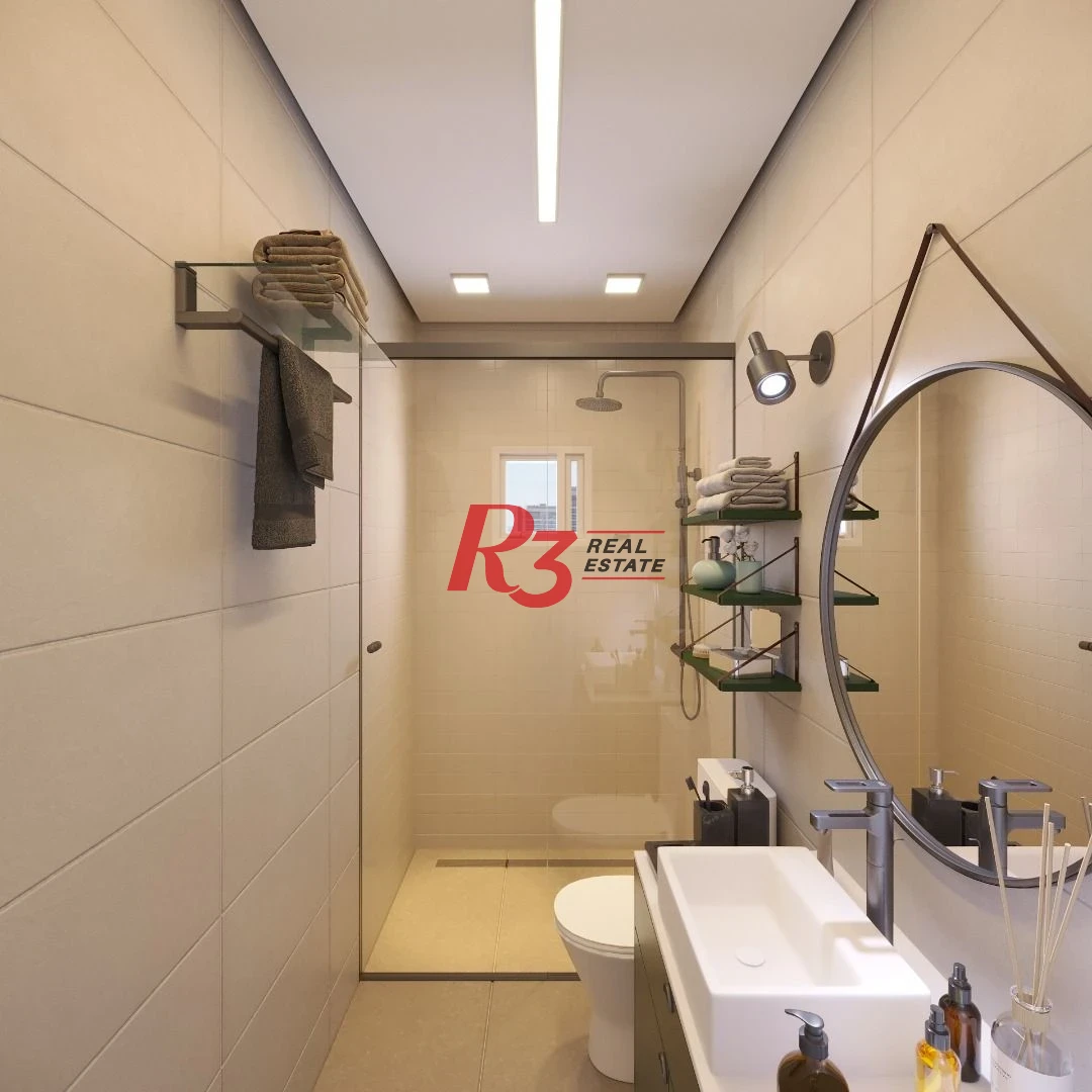 Apartamento BALI com 3 dormitórios à venda, 158 m² por R$ 2.030.000 - Embaré - Santos/SP